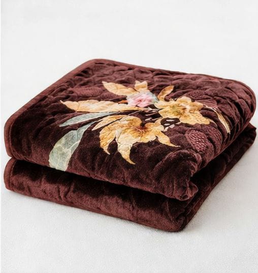 Premium Floral Winter Blanket
